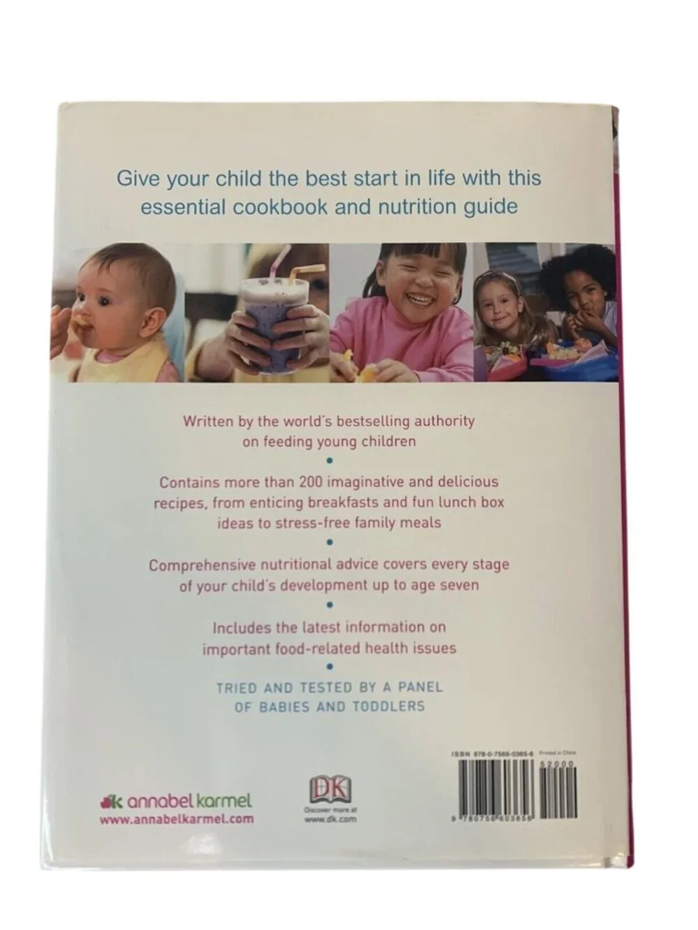 Annabel Karmel First Meals Cookbook Baby Toddler Food Recipes Healthy Eating DK